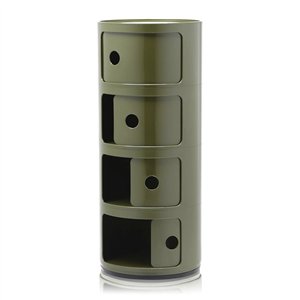 Contenedor Componibili 4 cajones Kartell