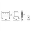 Carrito Gastone Kartell