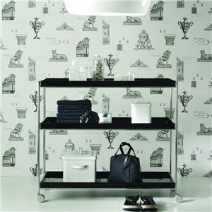Mesa carrito Trays Kartell