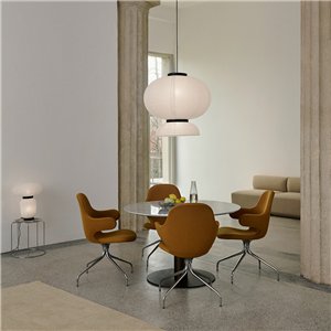 Silla Catch tapizada giratoria &Tradition