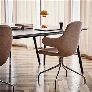 Silla Catch tapizada giratoria &Tradition