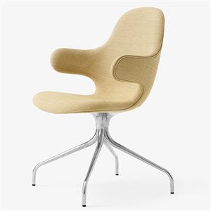 Silla Catch tapizada giratoria &Tradition