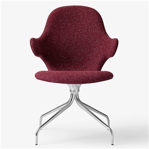 Silla Catch tapizada giratoria &Tradition