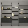 Estantería con puertas Adam Wood Kartell