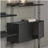 Estantería con puertas Adam Wood Kartell