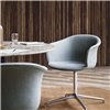 Silla Elefy tapizada &giratoria Tradition