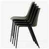 Silla Rely acero apilable &Tradition