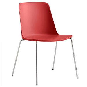 Silla Rely acero apilable &Tradition