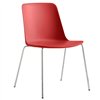 Silla Rely acero apilable &Tradition