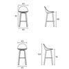 Taburete Mate Wood Enea