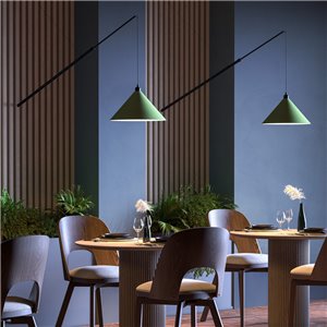 Lámpara pared Lancia Lumen Center