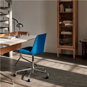 Silla Rely tapizada regulable &Tradition
