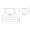 Mesa Calle Cult Natural Sides Riva1920