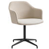 Sillón Rely giratorio tapizado doble &Tradition