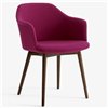Sillón Rely madera tapizada &Tradition