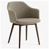 Sillón Rely madera tapizada &Tradition