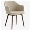 Sillón Rely madera tapizada &Tradition