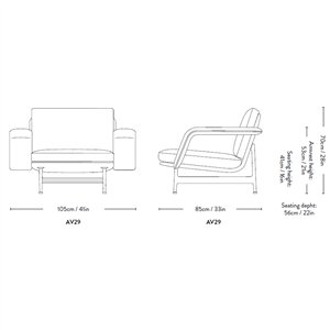 Sillón Meantime &Tradition