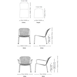 Sillón Lounge Thorvald &Tradition