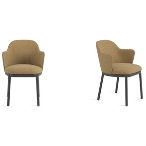 Silla Aleta base madera Viccarbe