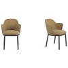 Silla Aleta base madera Viccarbe