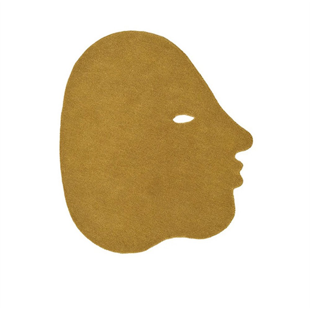 Alfombra Talk Talk S Mustard