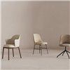 Silla Aleta base giratoria Viccarbe