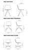 Silla Maarten base giratoria Viccarbe