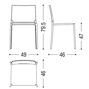 Silla Kau Soft Riva1920