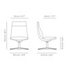Butaca Noha Lounge executive Viccarbe
