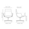 Butaca Noha Lounge executive Viccarbe