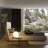 Cama fija Cosy de Misura Emme. Muebles modernos de diseño.