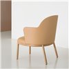 Butaca Aleta Lounge base madera Viccarbe