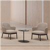 Butaca Aleta Lounge base madera Viccarbe
