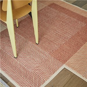 Alfombra Canevas Geo Coral GAN