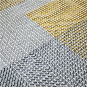 Alfombra Canevas Geo Grey GAN