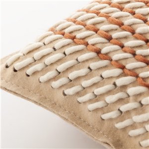 Cojín Canevas Geo Coral 50x50 GAN