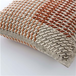 Cojín Canevas Geo Coral 50x50 GAN