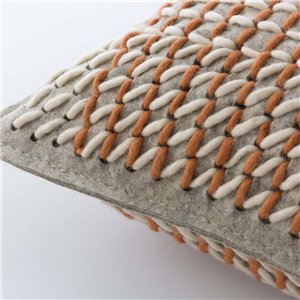 Cojín Canevas Geo Coral 50x50 GAN