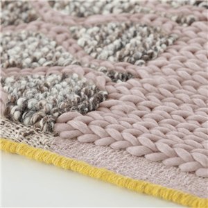 Alfombras Mangas Space Rhombus Rosa GAN