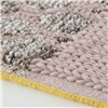 Alfombras Mangas Space Rhombus Rosa GAN