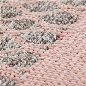 Alfombras Mangas Space Rhombus Rosa GAN
