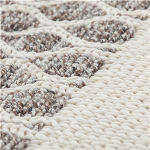 Alfombras Mangas Space Rhombus Crudo GAN