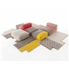 Alfombras Mangas Space Rhombus Crudo GAN