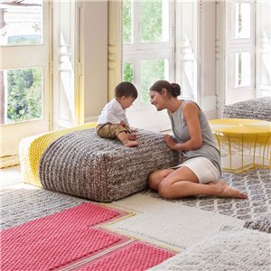 Puff Mangas Space Square Plait Amarillo GAN