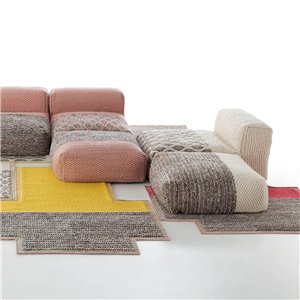 Puff Mangas Space Square Plait Rosa GAN