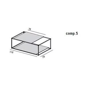 Mesa Centro Helsinki 15 Cerámica oferta Desalto