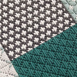 Alfombra Silai Green GAN