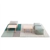 Alfombra Silai Green GAN