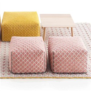 Pouf Small Silai Rose GAN